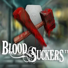 Blood Suckers slot logo by NetEnt at BetOnRed Casino