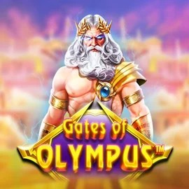 Gates of Olympus logo – Slots by Pragmatic Play at BetOnRed Casino