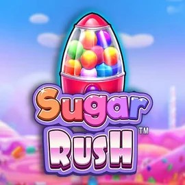 Sugar Rush slot visual from Pragmatic Play available on fokidasport.gr